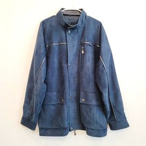 Reportage R.G.A Italy Blue Jacket Size Large